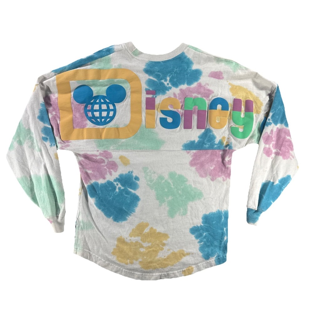 Walt Disney World Spirt Jersey Adult XS 50th Anniversary Tie-Dye Micky Mouse 22"